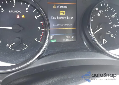 2018 Nissan Rogue Sv z USA, uszkodzony, nr VIN KNMAT2MTXJP615336